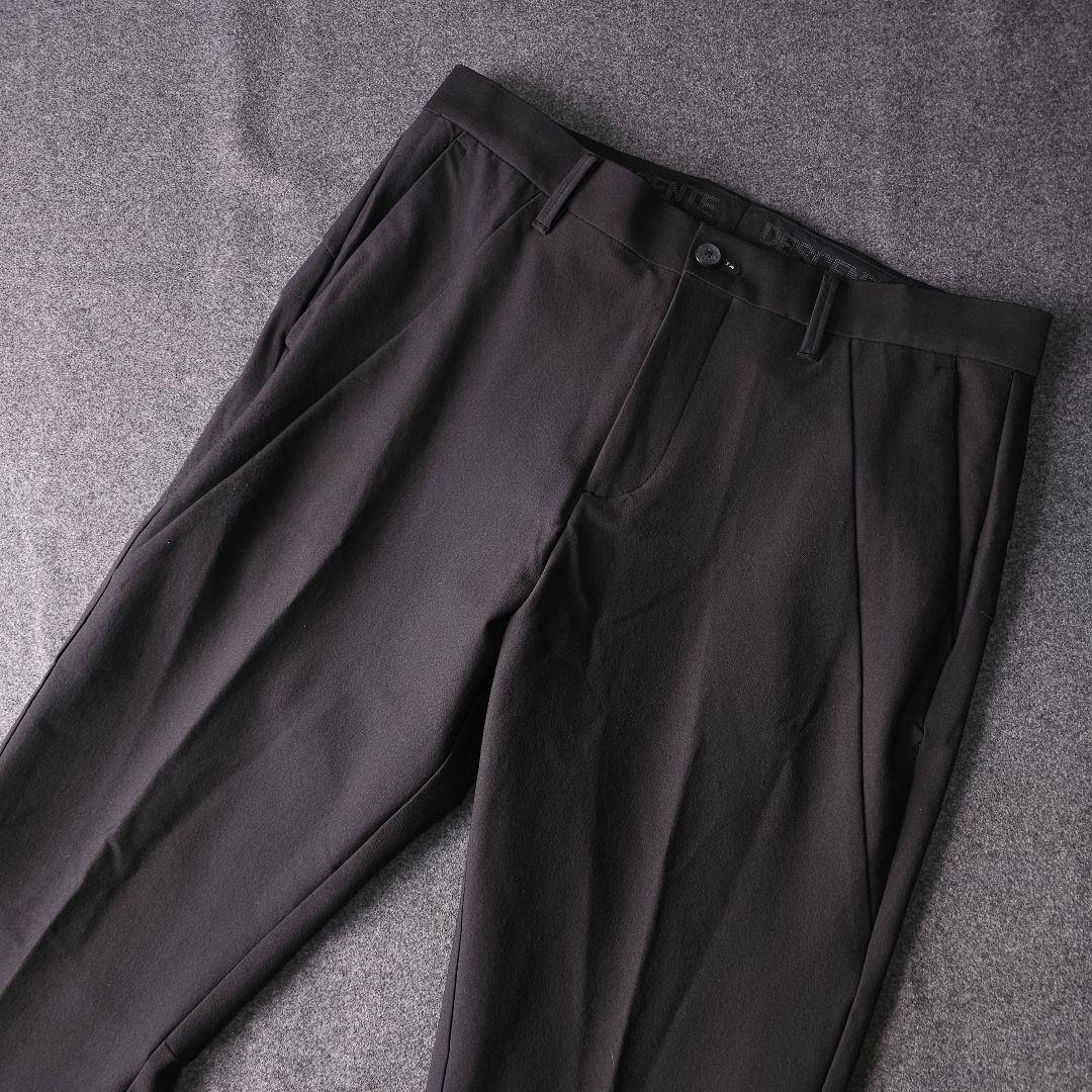 近年モデル DESCENTE GOLF O LL ストレッチゴルフパンツ 黒