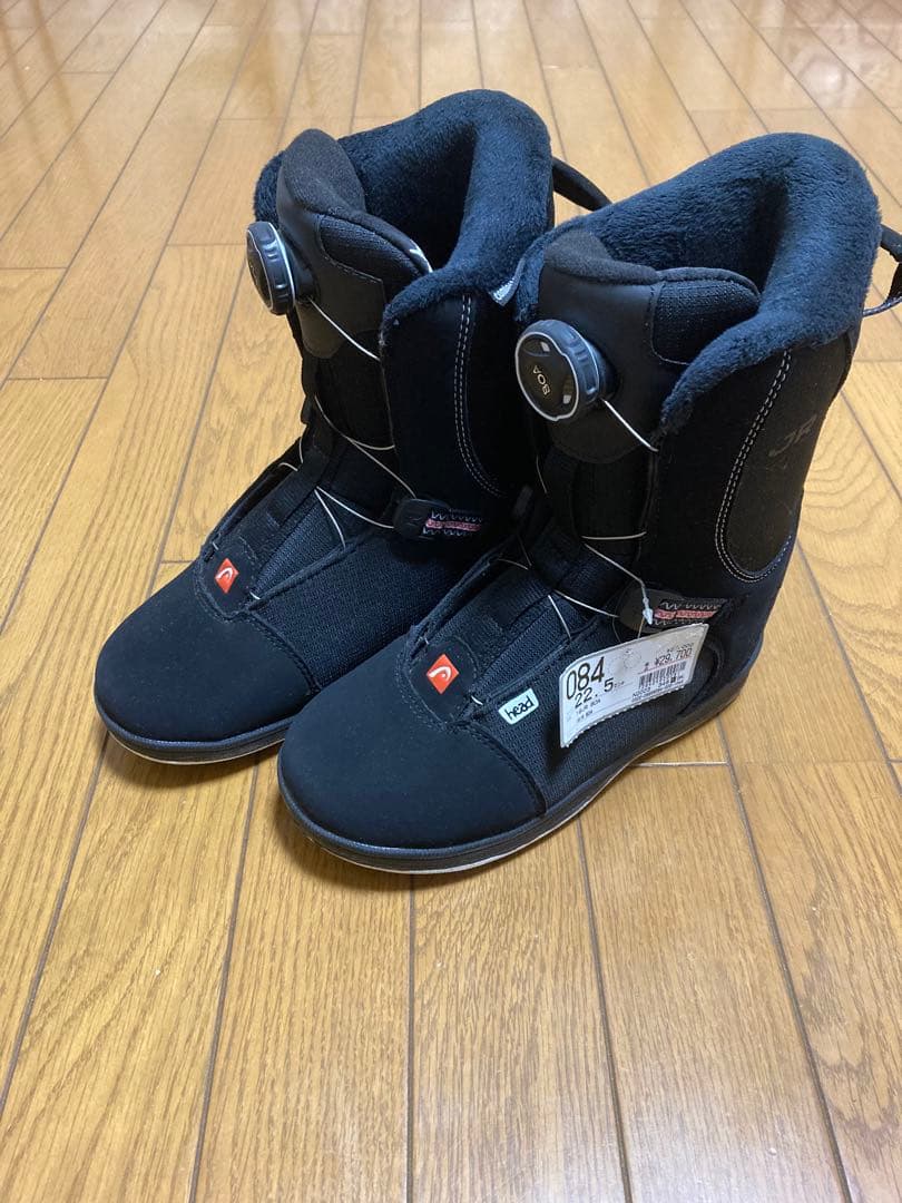 スノーボードブーツ HEAD ジュニア　インソール付き ボア ヘッド 22.5