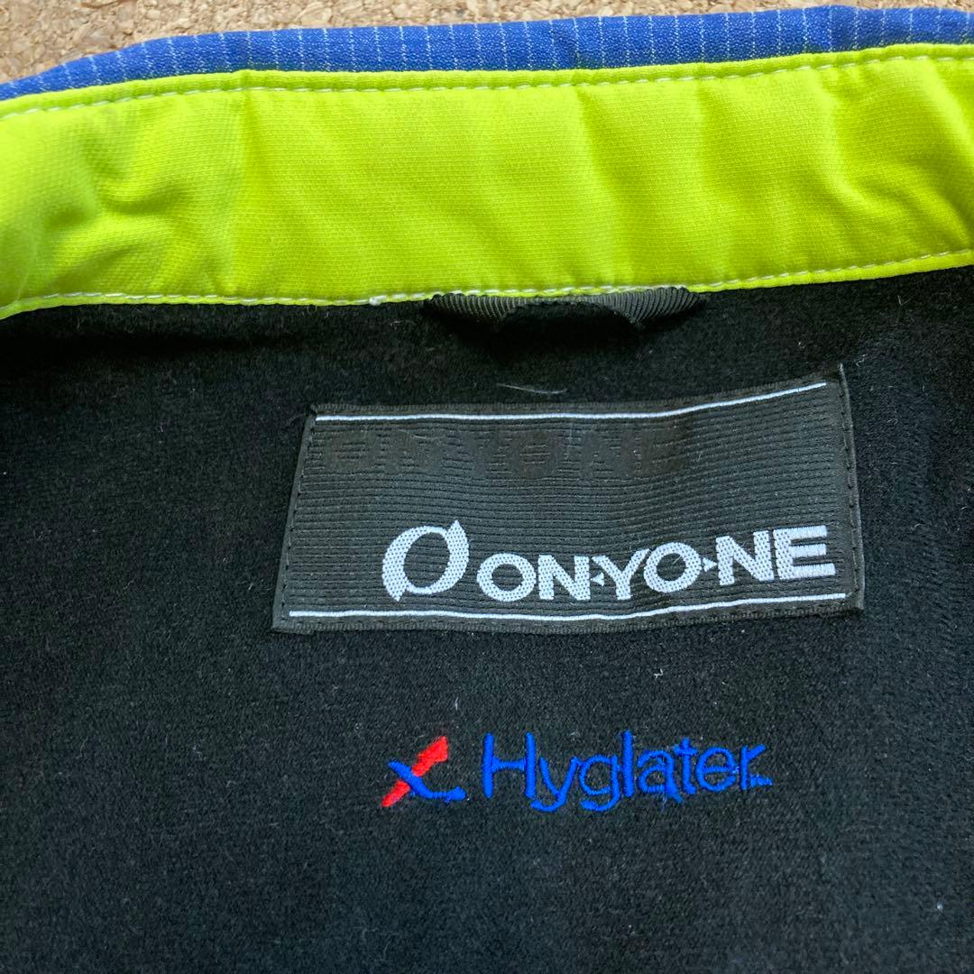 【レア】オンヨネ ONYONE スキーウェア スキー スノボジャケットSメンズ黄