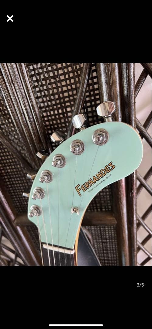 電子ギター　FERNANDES