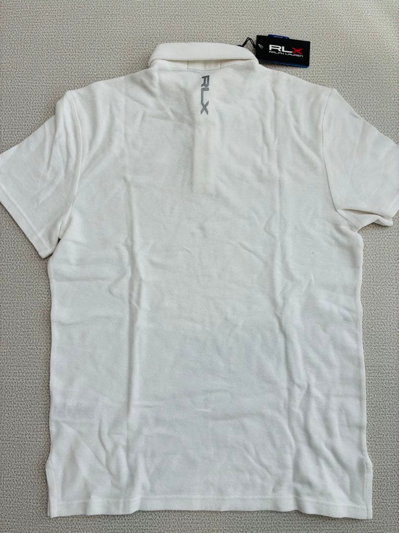 RLX ゴルフポロシャツ US Mサイズ ホワイト