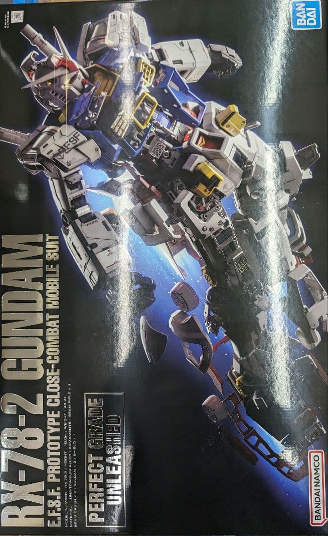 ＰＧ.1/60UNLＥAＳHＥD.ＲX-78-2ガンダム。