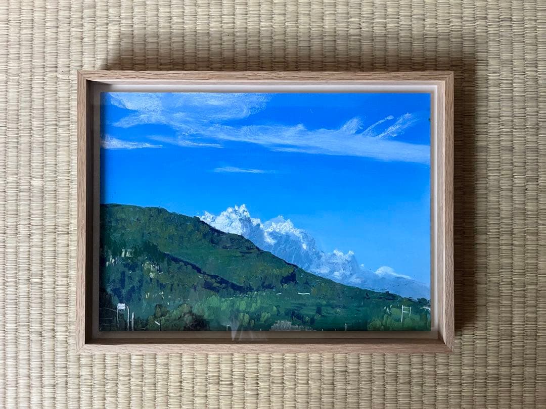 坂口恭平さんのパステル画