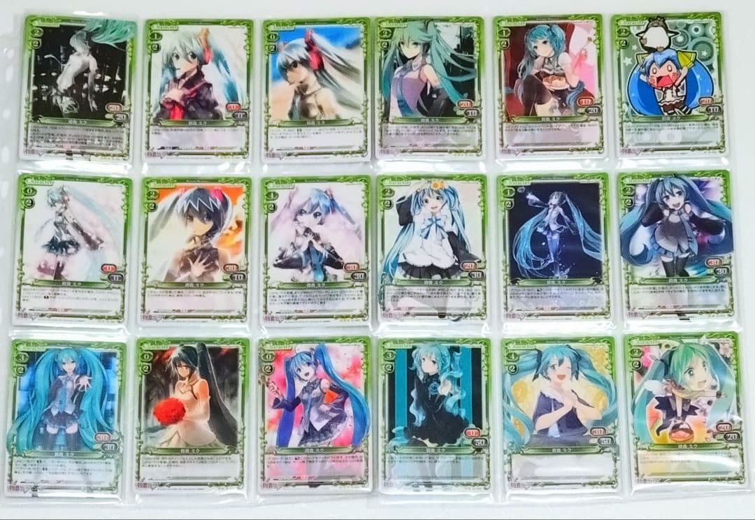 初音ミク プレシャスメモリーズ Part1 Part2 226種 まとめ売り