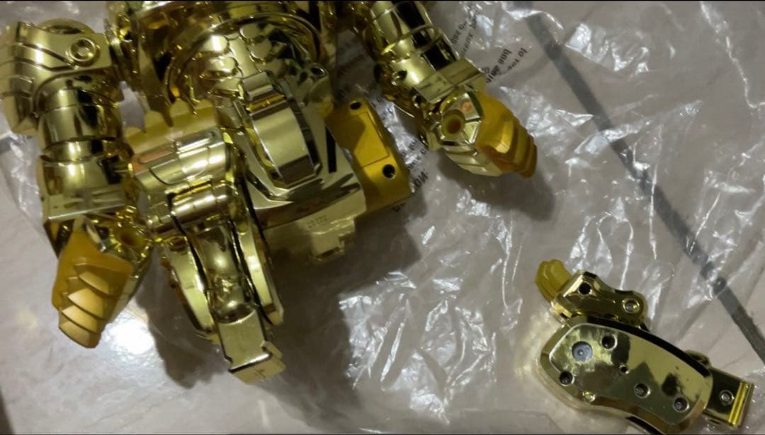 獣拳戦隊ゲキレンジャー ゲキトージャ 金メッキ 懸賞 ジャンク扱い 海外懸賞品