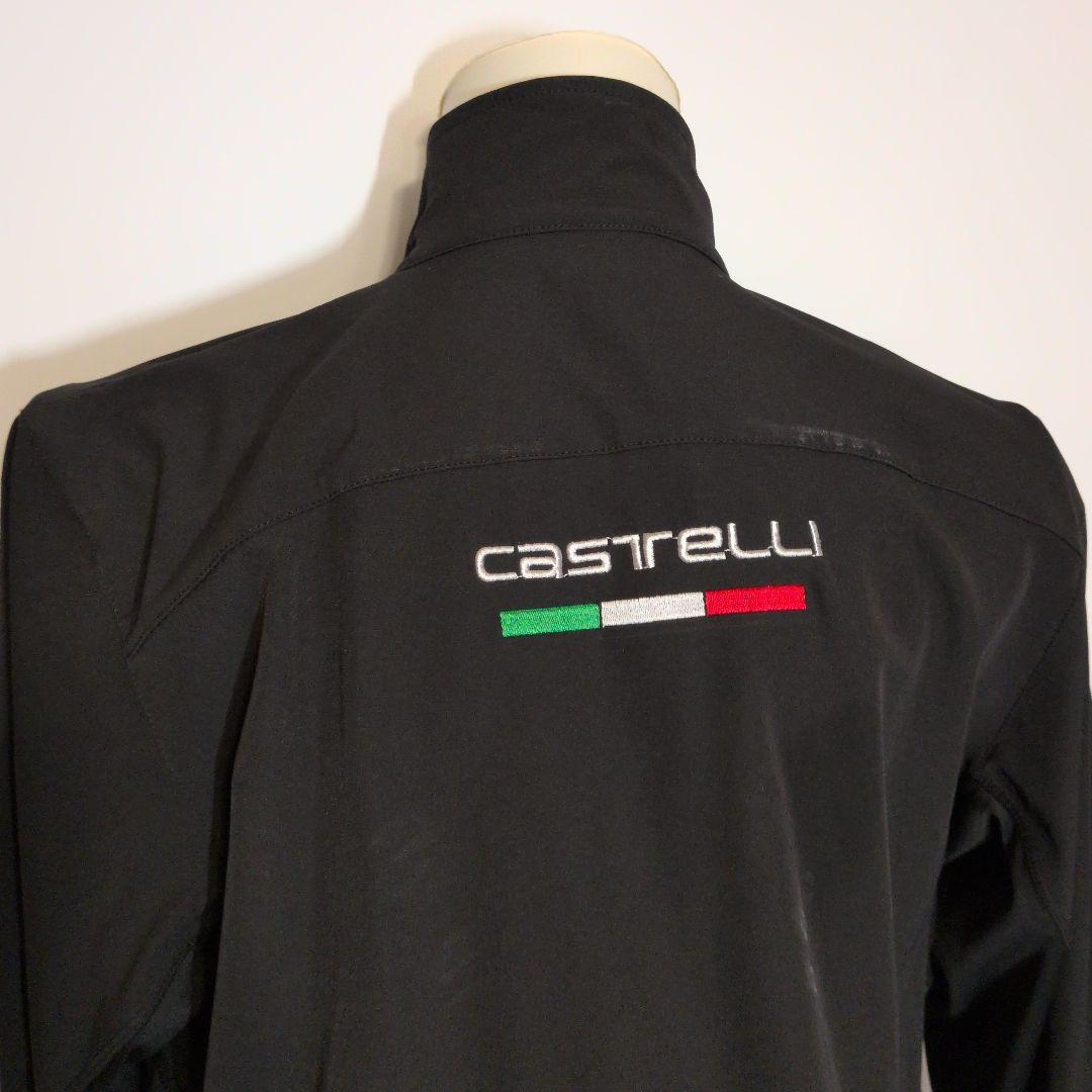 Castelli サイクルジャケット ブラック/レッド