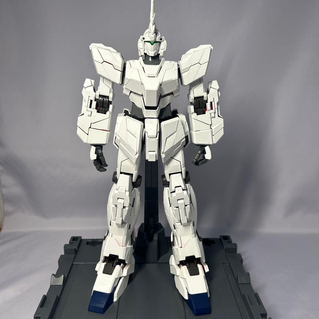 PG RX-0 ユニコーンガンダム 素組 LED付き