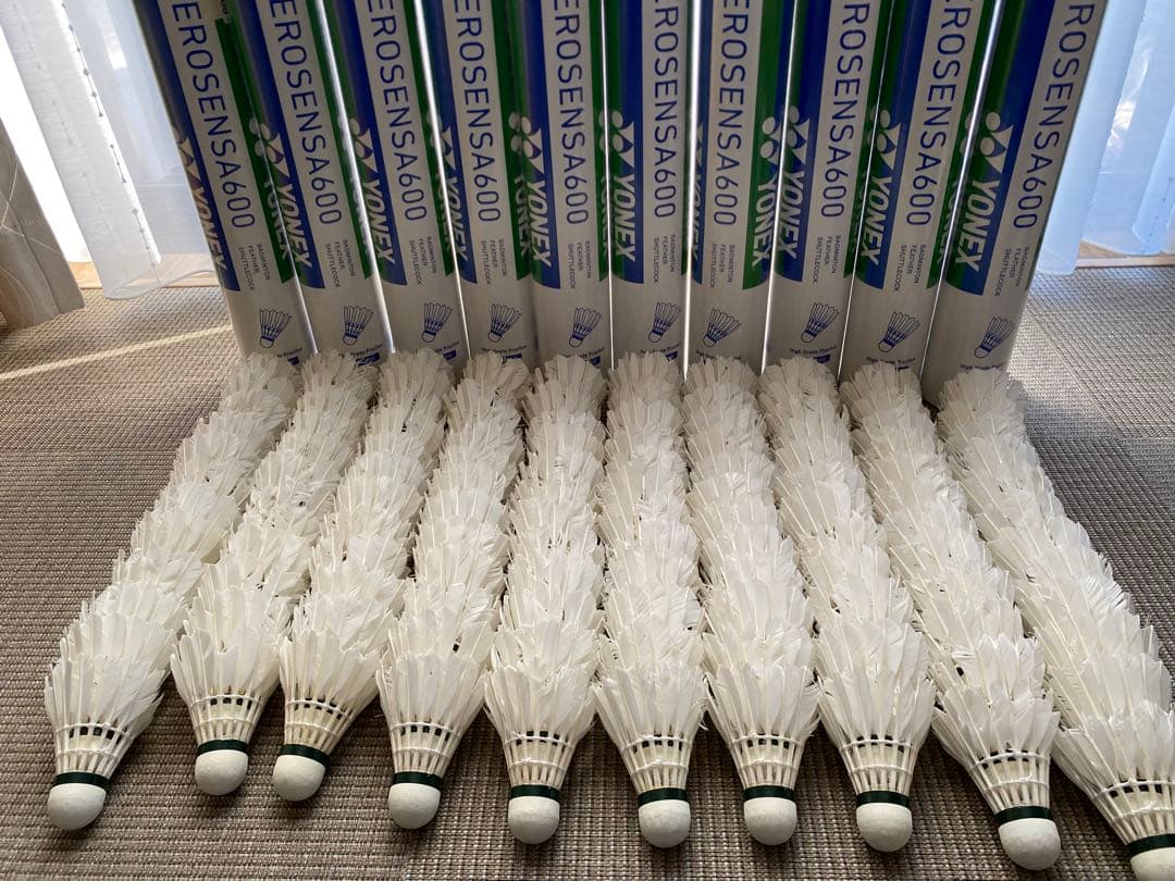 AEROSENSA エアロセンサ バドミントン シャトル 240個