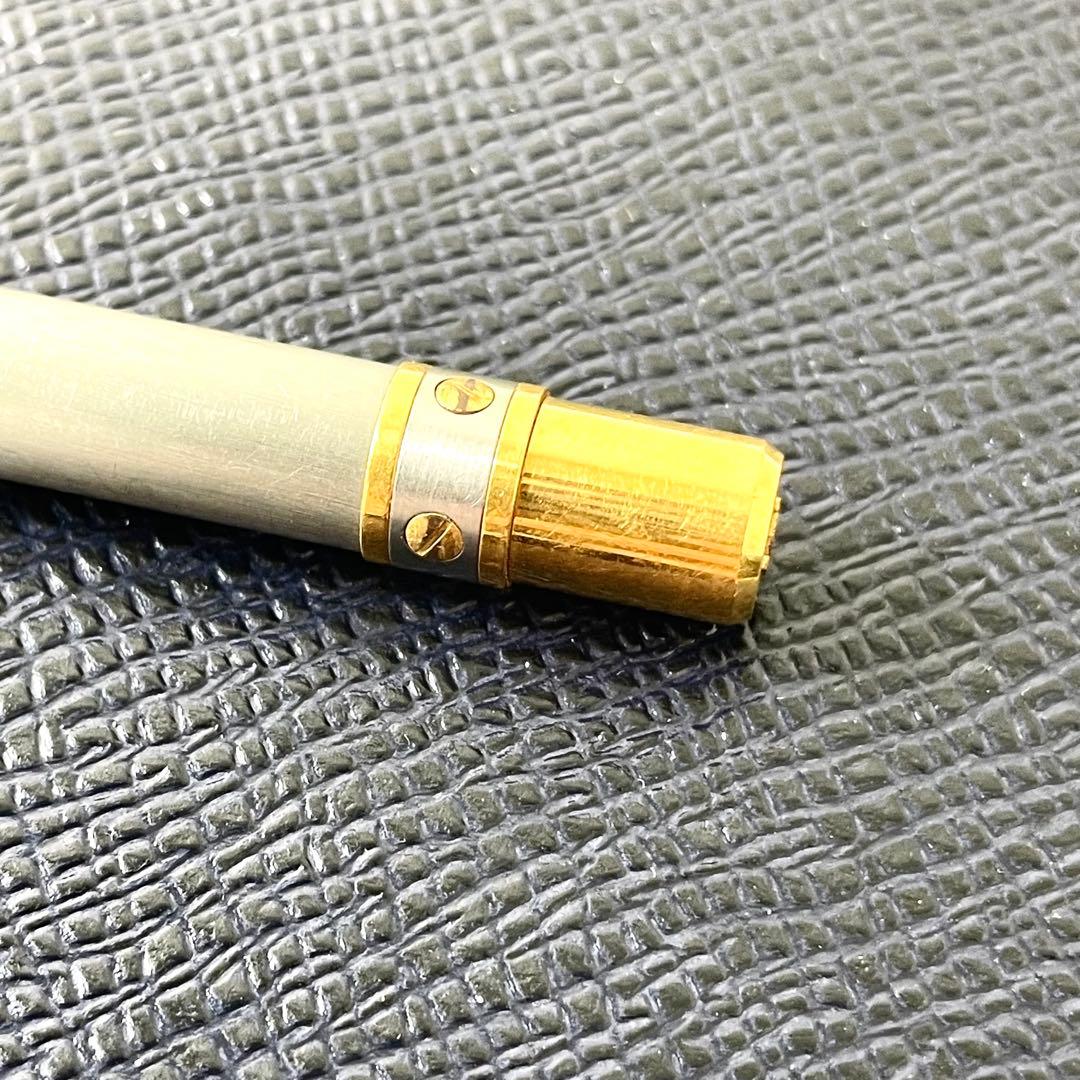 カルティエ　Cartier ボールペン　シルバー　ゴールド