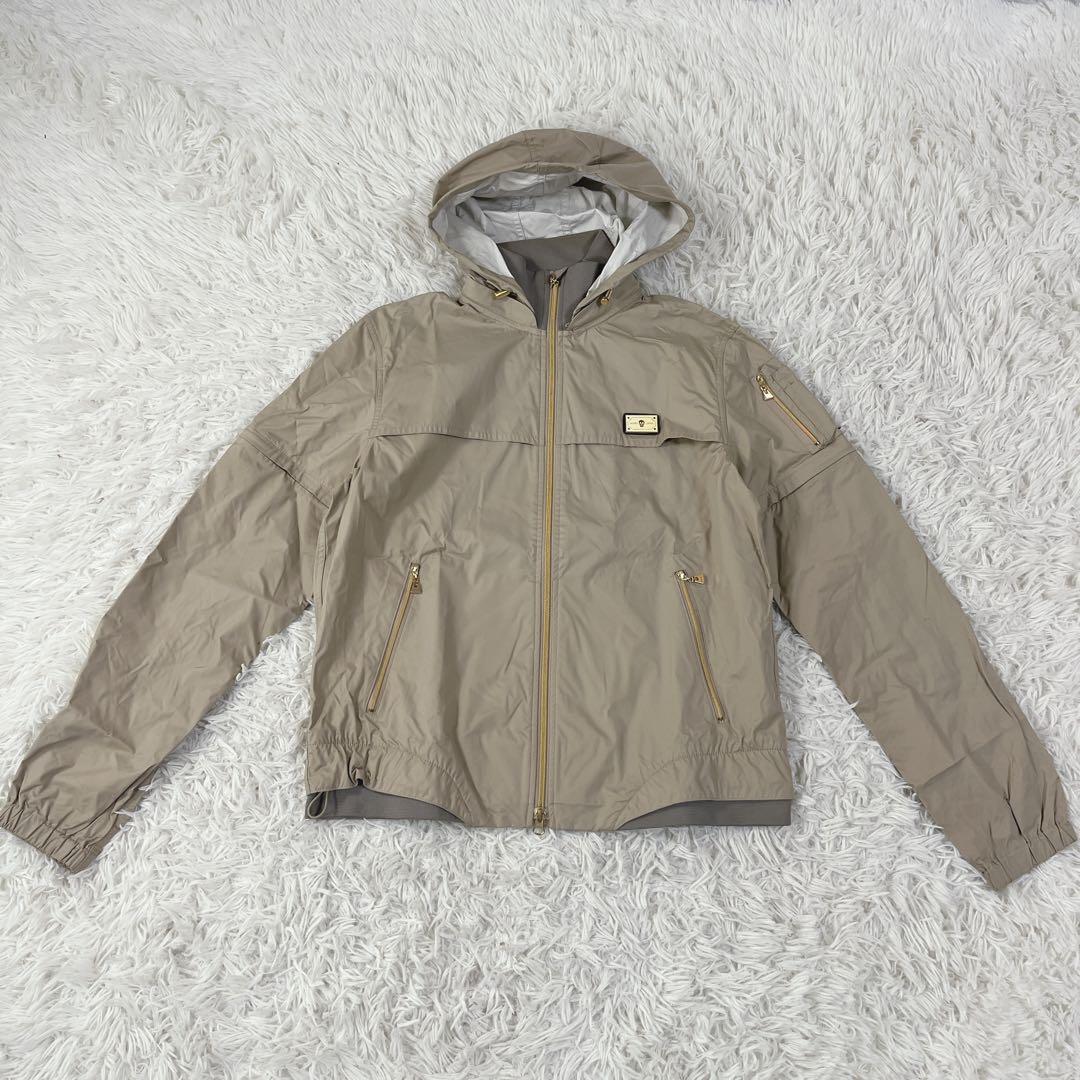 マークアンドロナ　多機能　ナイロンジャケット　フード脱着可能