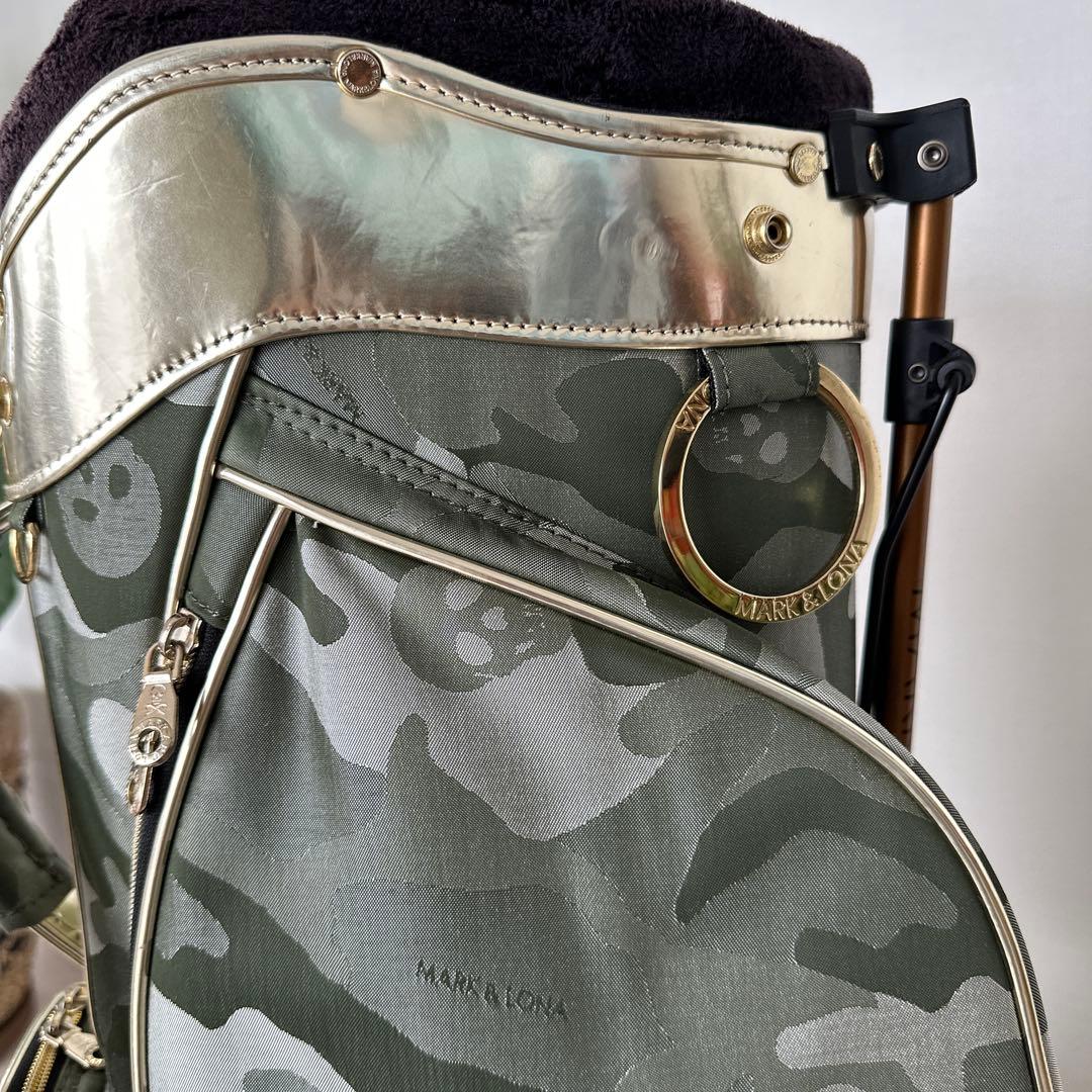 MARK&LONA迷彩 ゴルフキャディバック