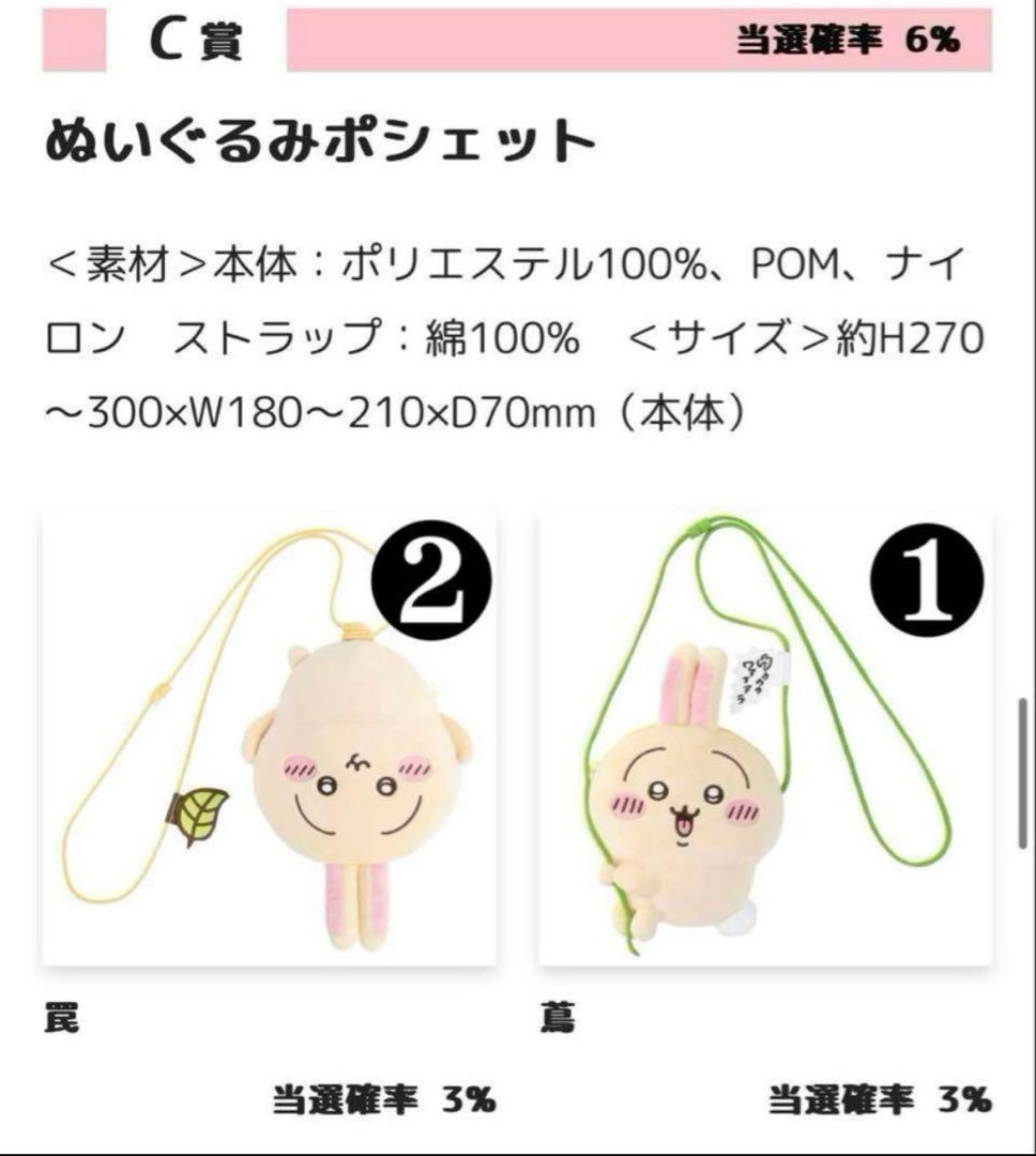 ちいかわ　うさぎだらけくじ　53個セット　まとめ売り、セット売り　一番くじ