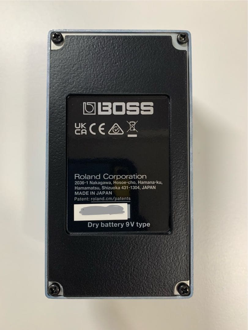 【ほぼ未使用】 BOSS Blues D BD-2w