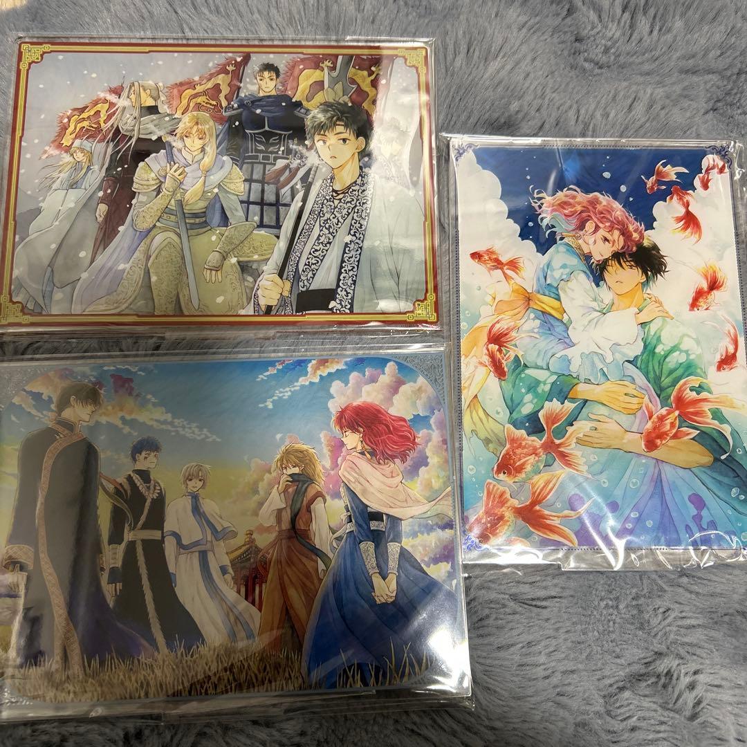 暁のヨナ 漫福ガチャ アクリルスタンド アクリルカード、色紙、ウッドキーホルダー