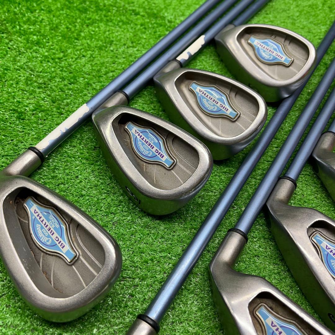 寶TIS-531 Callaway BIGBERTHA レディースアイアンセット
