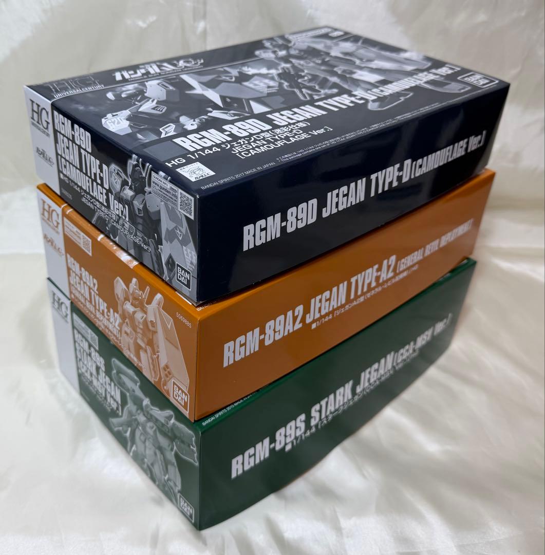 ③HG 1/144 ジェガン 3個セット まとめ売り(詳細は商品説明に記載)