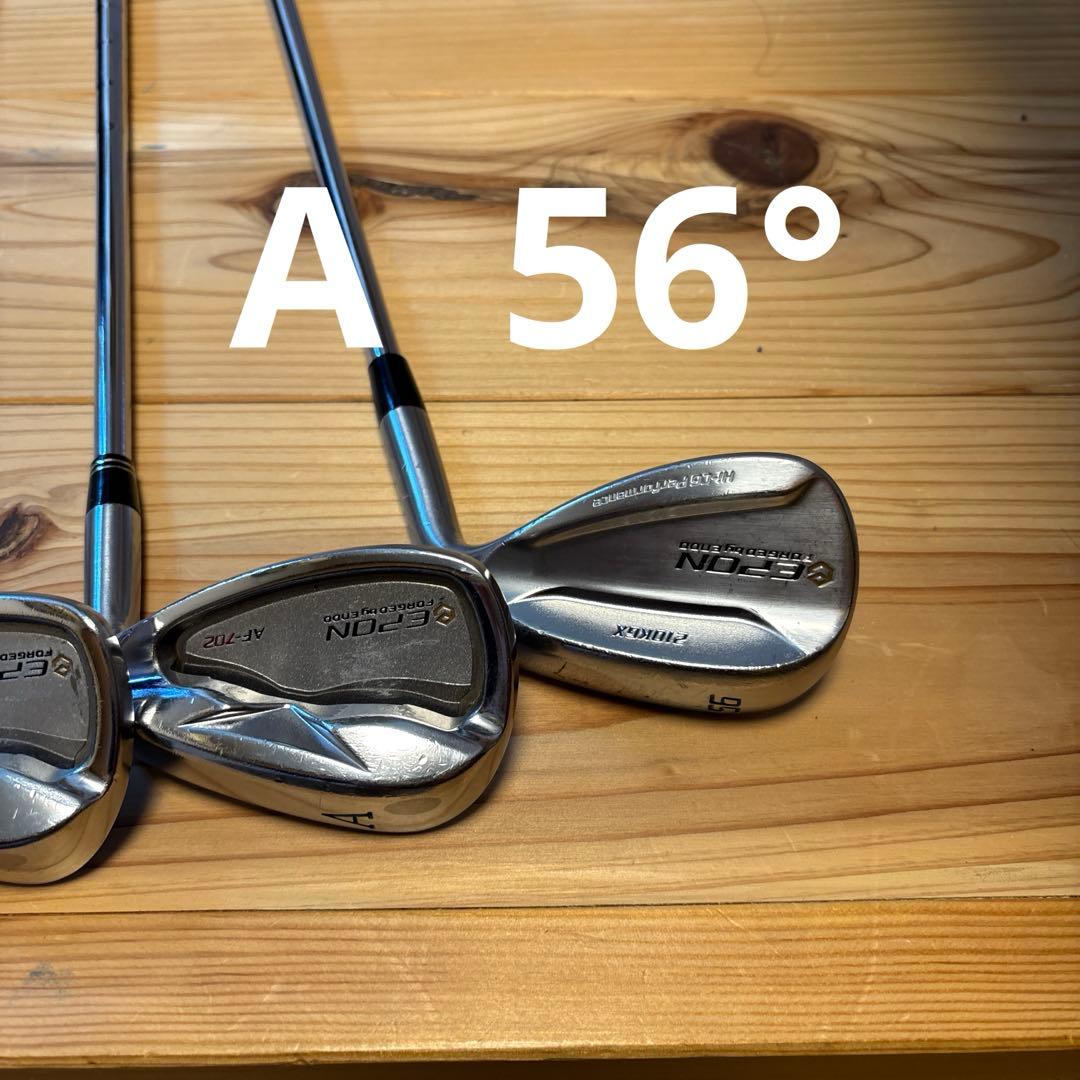 EPON AF-702 アイアン5-9.P.A計7本、210kgxウェッジ56°