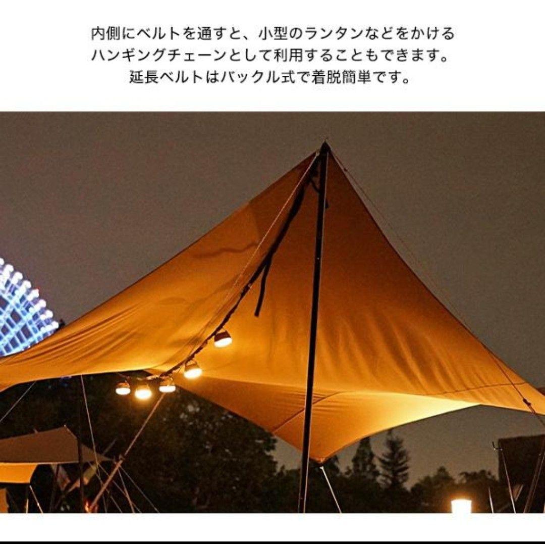 DOD いつかのタープ はじめてでも扱いやすい ベーシックなヘキサタープ タン
