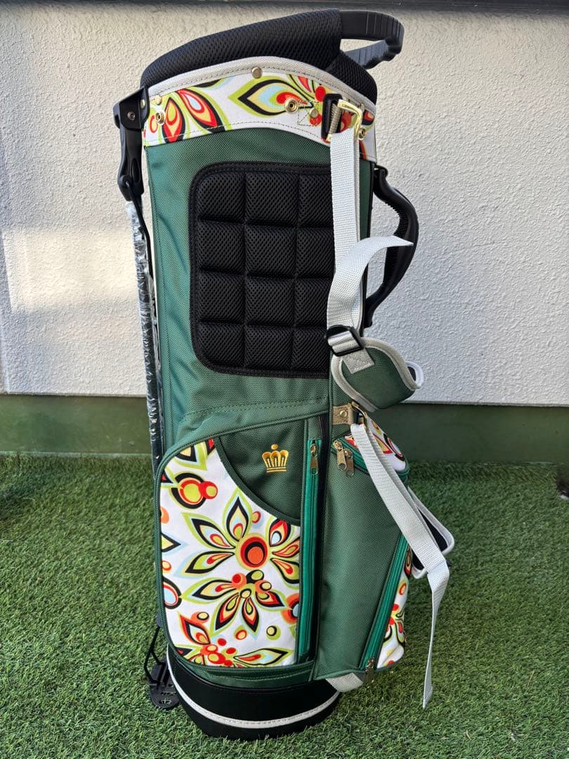 CROWN クラウン　スタンドキャディバッグ　スタンドバッグ　新品　ゴルフバッグ