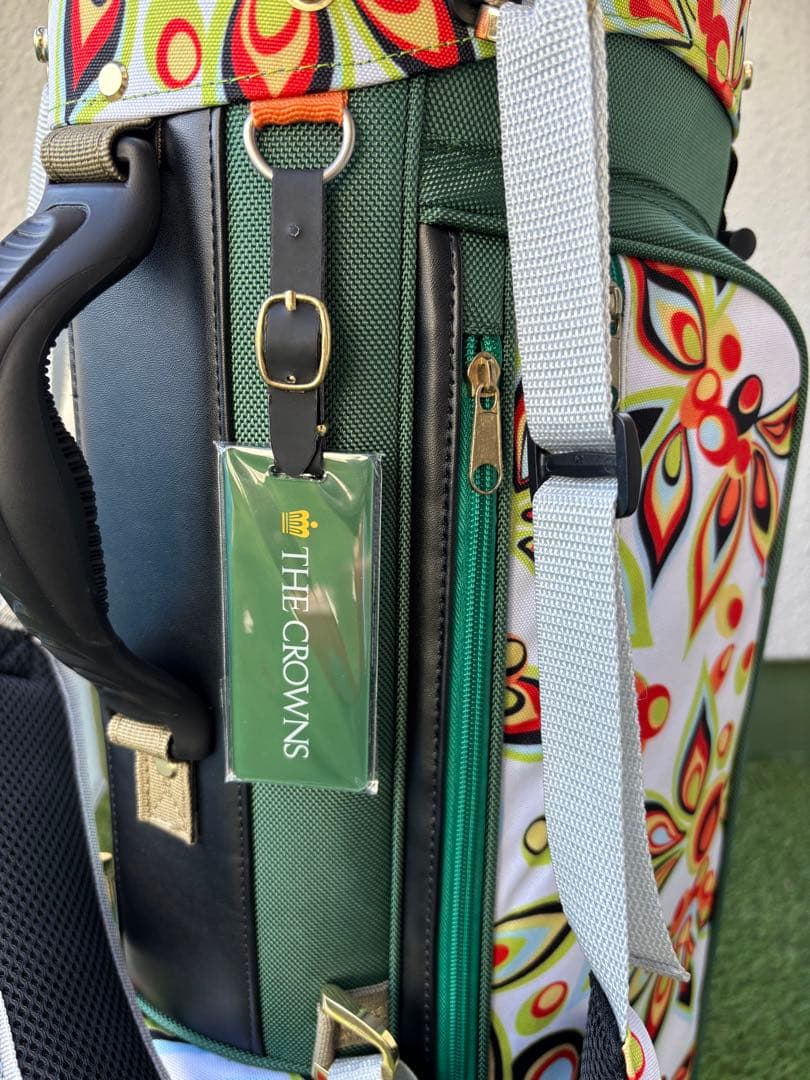 CROWN クラウン　スタンドキャディバッグ　スタンドバッグ　新品　ゴルフバッグ