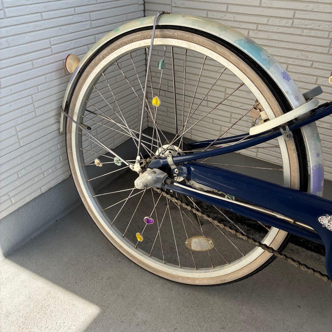 ブリヂストン 女の子 自転車 リコリーナ24インチ ブルー