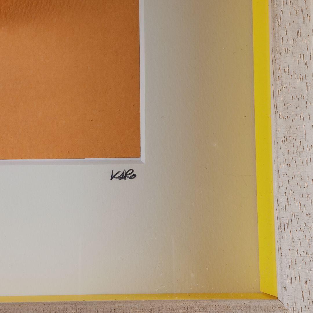 Y2988 3Dジクレー キロメロ 「10月」 立体画 50部限定