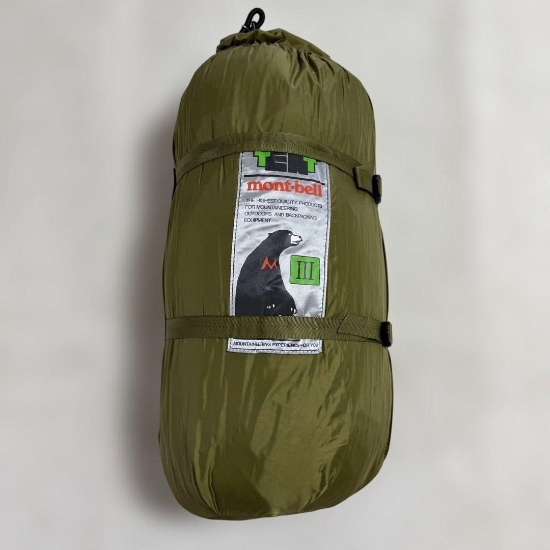 美品モンベル　ムーンライトテント3グリーンゆるキャン△志摩リン