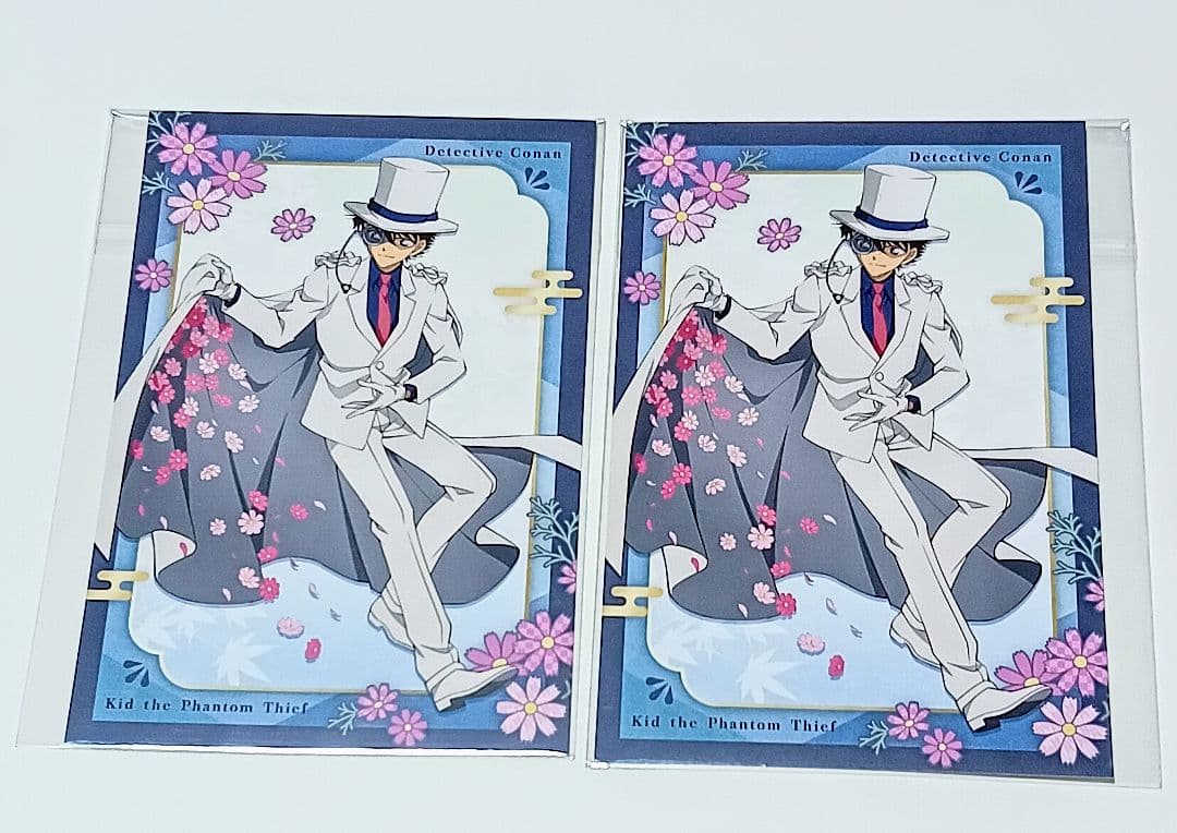 名探偵コナン 秋の華和装 怪盗キッド 17点セット スパークル缶バッジ含む