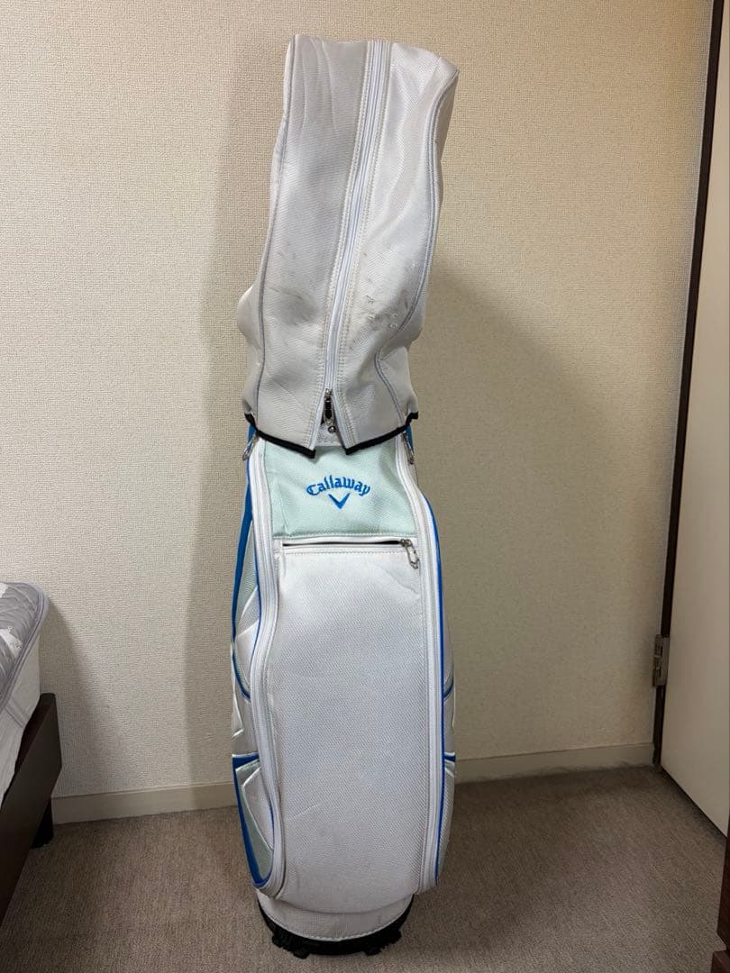Callaway キャディバッグ ホワイト/ブルー