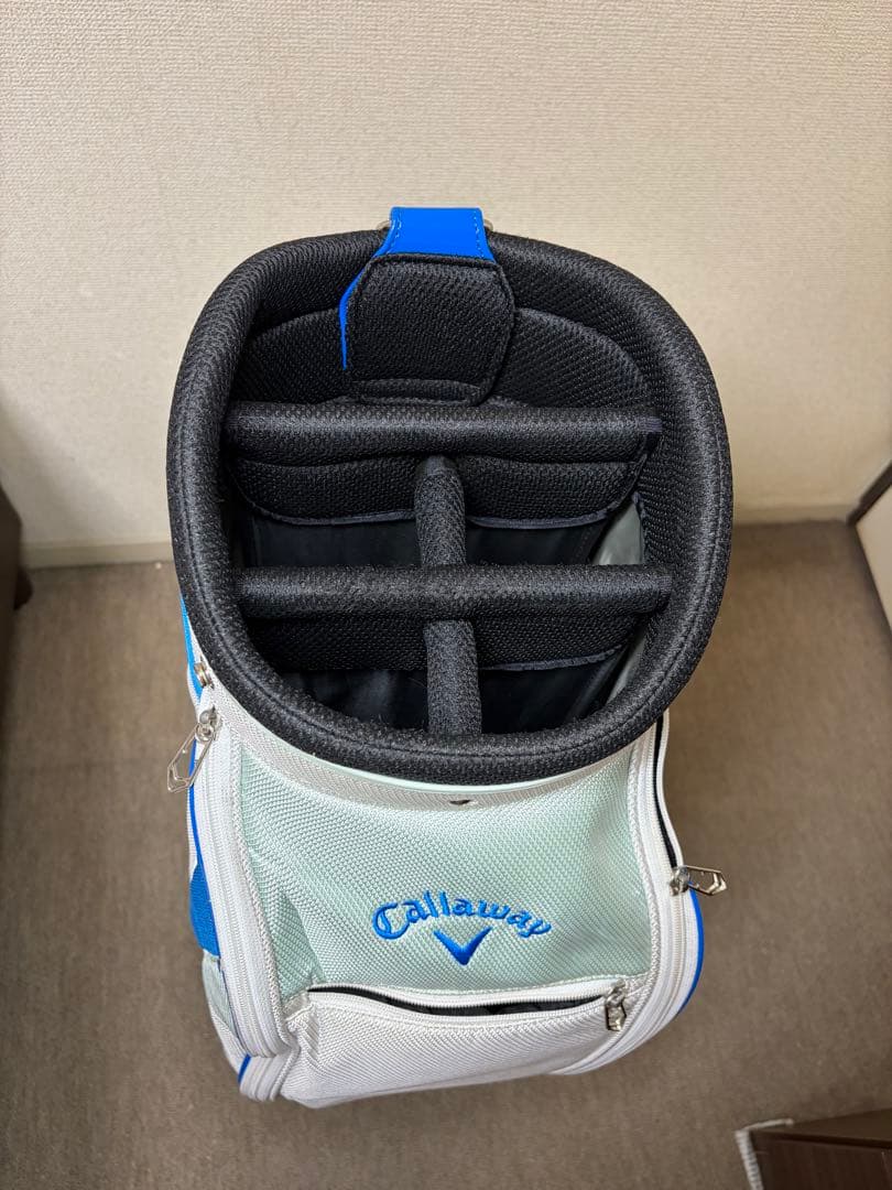 Callaway キャディバッグ ホワイト/ブルー