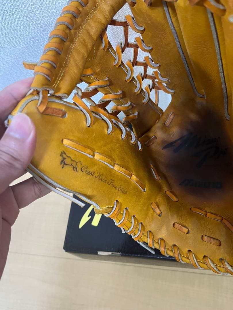 大人気ミズノプロ　軟式用　外野手　グローブ
