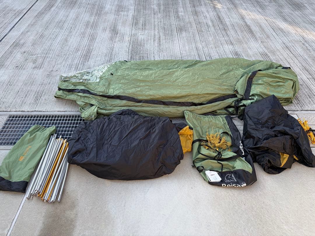 ノルディスク　レイサ6　 ダスティグリーン　ツールームテント