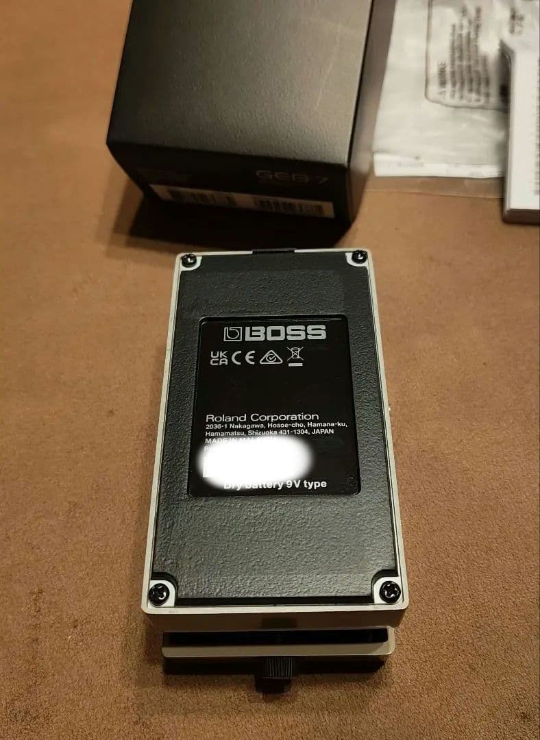 BOSS GEB-7 【新品同様】 ベース イコライザー/グライコ/BASS