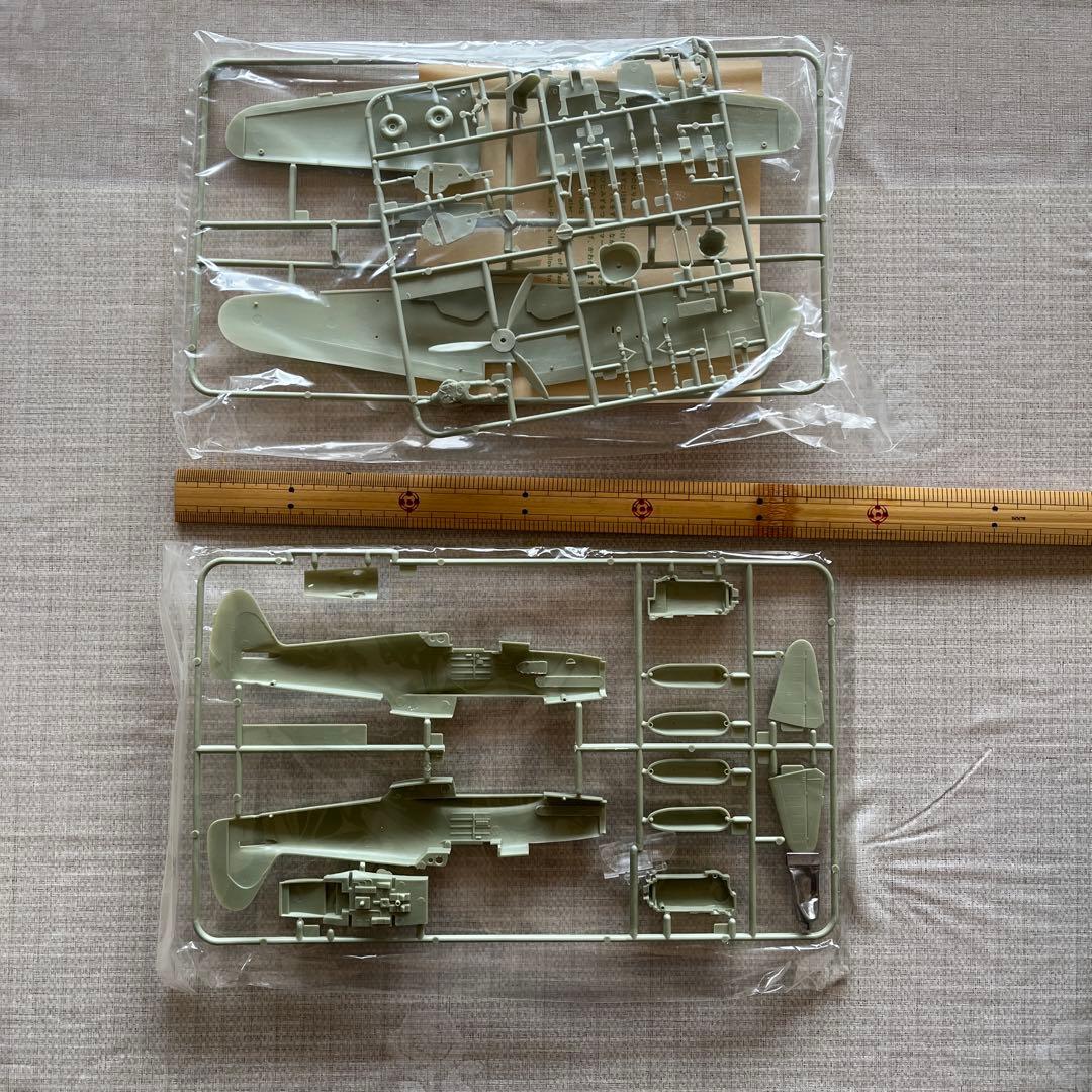 昭和のプラモデル　5種類　（バッファロー　飛燕　スカイレーダー2種　零戦）