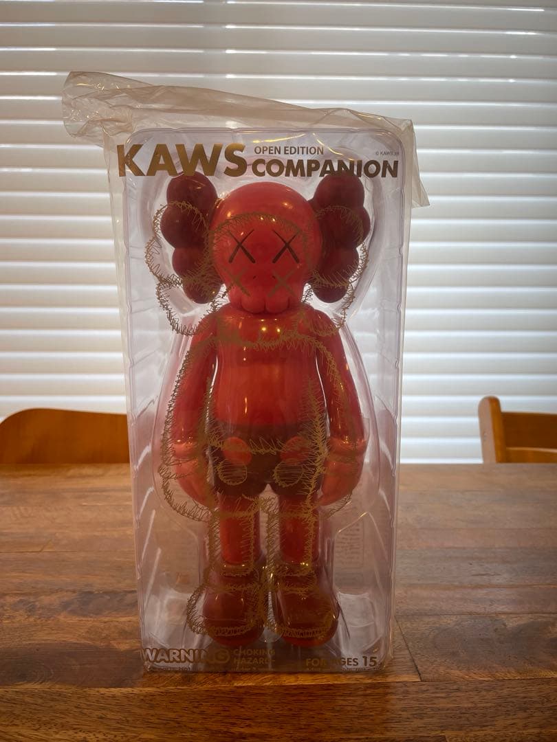 [未開封] KAWS COMPANION OPEN EDITION blush