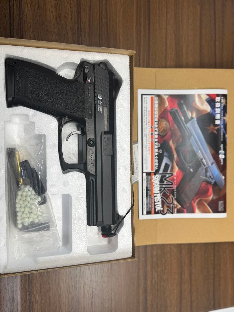 【新品未使用】KSC MK23 CO2 ガスブロ