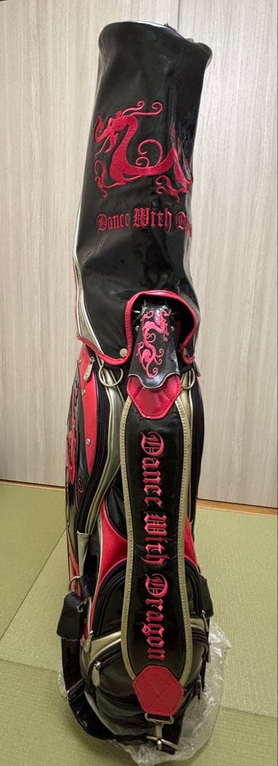 元値約10万円　ダンスウィズドラゴン キャディバッグ