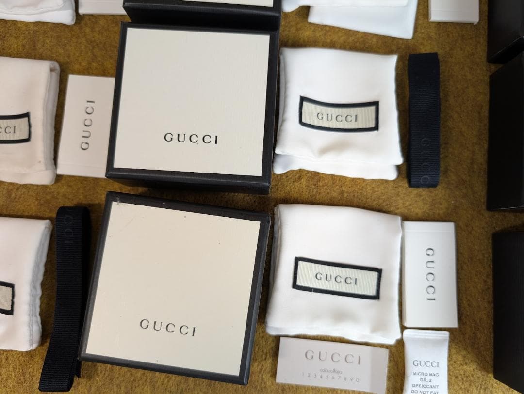 まとめ売り　セット　GUCCI　グッチ　空箱　保存袋　ボックス　ショップ袋