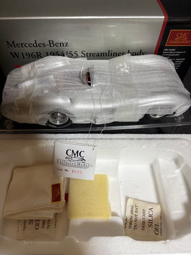 ミニカー CMC 1/18 Mercedes-Benz W196R Streamliner