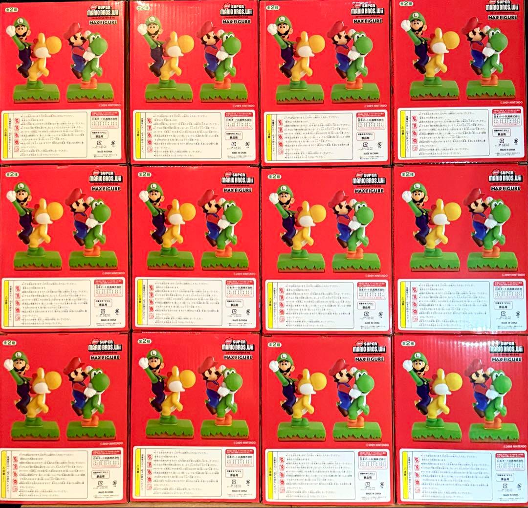 【新品・未開封】24体スーパーマリオブラザーズWiiフィギュア マリオ&ルイージ