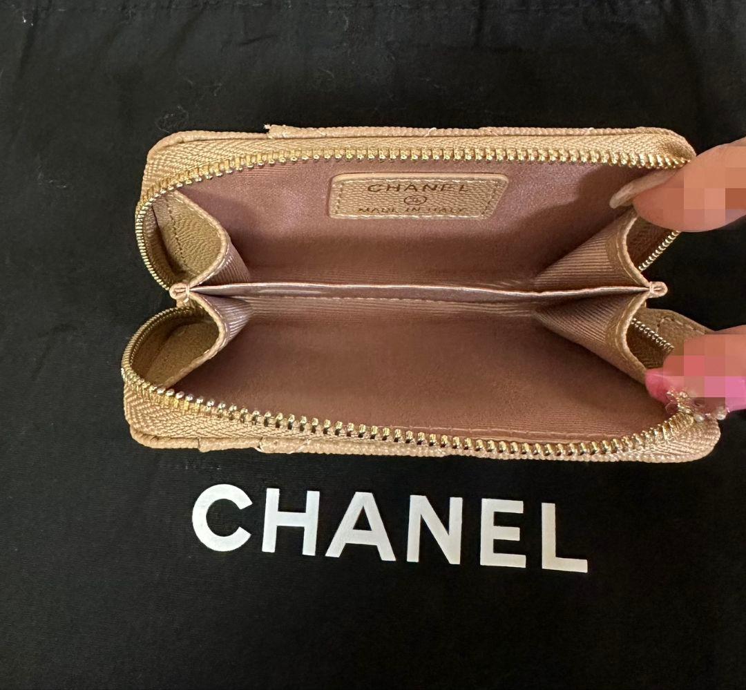 CHANELフラグメントケースケースベージュノベルティ新品