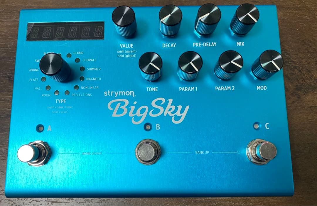 【美品】strymon BigSky リバーブ