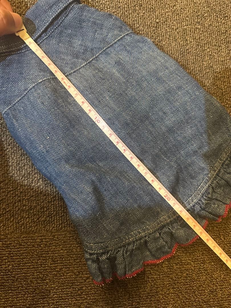 アトリエgg ビンテージ風　デニムワンピース