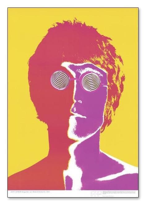 ジョン・レノン 1967年 リチャード アベドン アートポスター