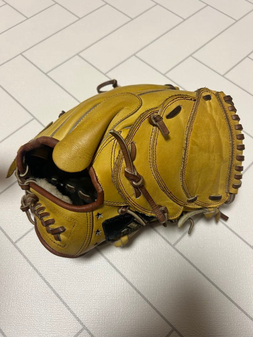 希少！adidas 投手用グローブ