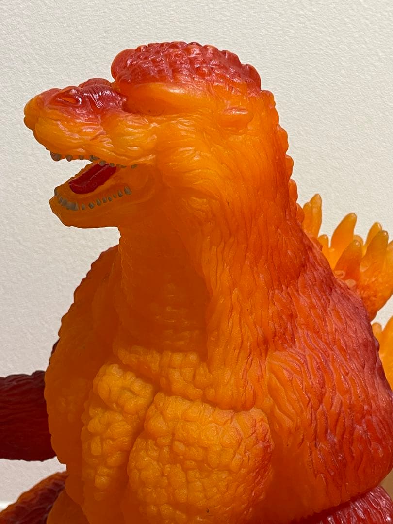 バンダイ 超大級 ゴジラ ファイナルプレミアム バーニングゴジラ 愛蔵版 ソフビ
