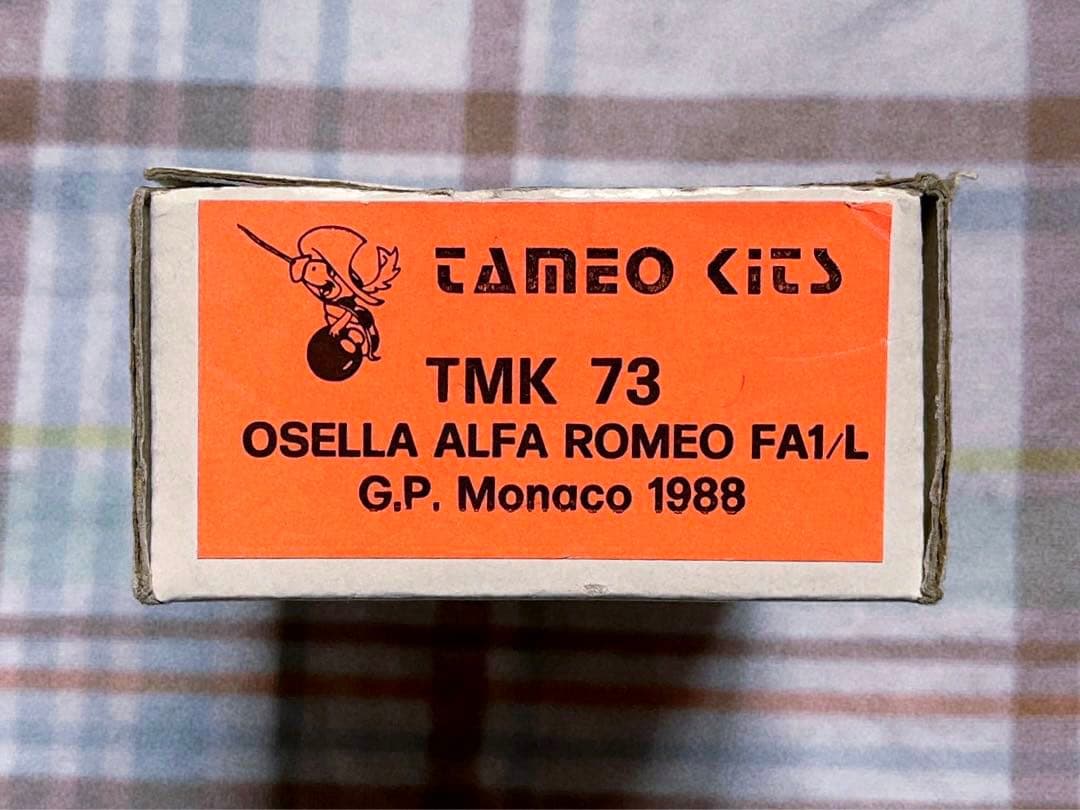当時モノ タメオ 1/43 オゼッラFA1L 1988 モナコGP Tameo