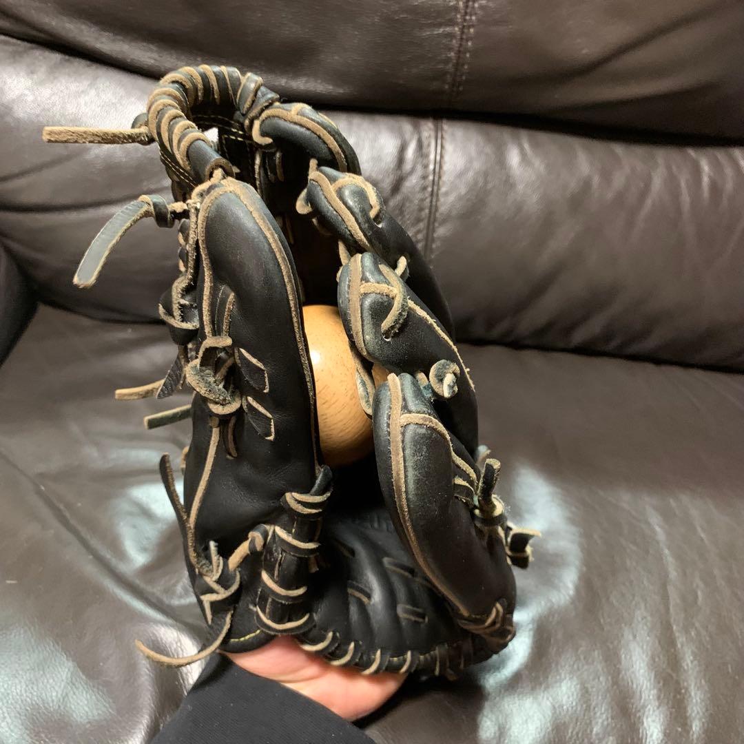 ミズノプロ　硬式内野手用グローブ　haga製　japan