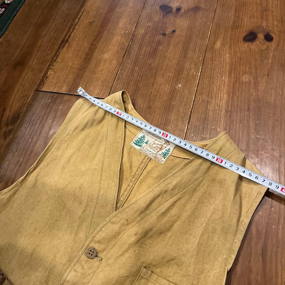 ヴィンテージ　50.60sハンティングベスト