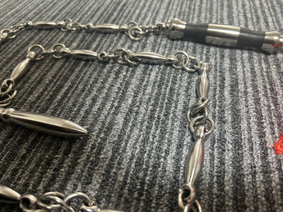 ステンレス　十三節鞭　　中国武術